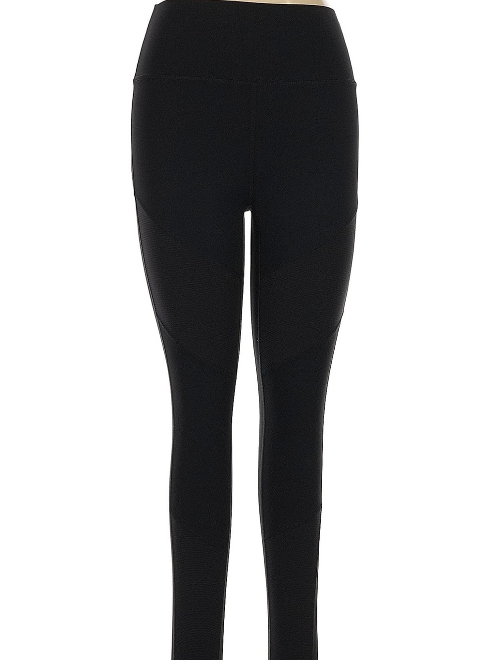ZYIA Black Moto High-Waist Leggings